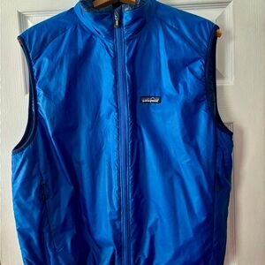 Patagonia Men’s Puffball Vest Blue Size Large